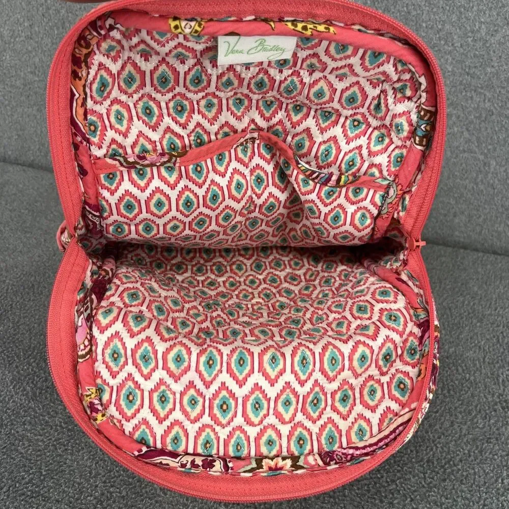 Vera‎ Bradley Quilted Back Pack Purse 6 Pockets School Bag 12